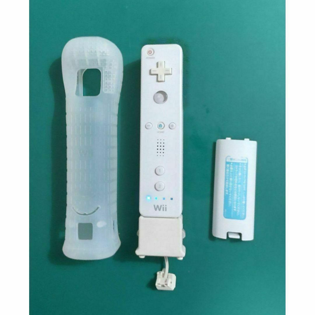 Wii(ウィー)のすぐに遊べるソフト付き【中古・美品】Nintendo Wii白動作確認済 ⑬ エンタメ/ホビーのゲームソフト/ゲーム機本体(家庭用ゲーム機本体)の商品写真