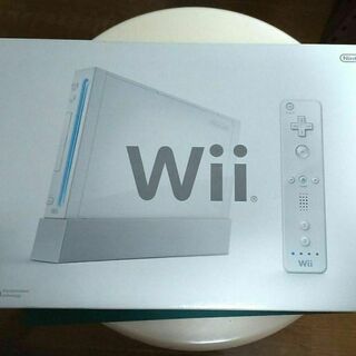 ウィー(Wii)のすぐに遊べるソフト付き【中古・美品】Nintendo Wii白動作確認済 ⑬(家庭用ゲーム機本体)