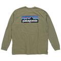 Patagonia パタゴニア M’s L/S P-6 Logo Responsibili-Tee レスポンシビリティー 38518 メンズ ロングTシャツ 長袖 新色 売れ筋アイテム 3.グリーン