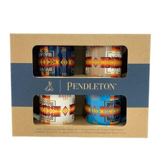 PENDLETON - ペンドルトン PENDLETON マグカップ
 セラミックマグセット CHIEF JOSEPH MU チーフジョセフコレクション 4点セット マルチカラー