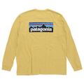 Patagonia パタゴニア M’s L/S P-6 Logo Responsibili-Tee レスポンシビリティー 38518 メンズ ロングTシャツ 長袖 新色 売れ筋アイテム 4.イエロー
