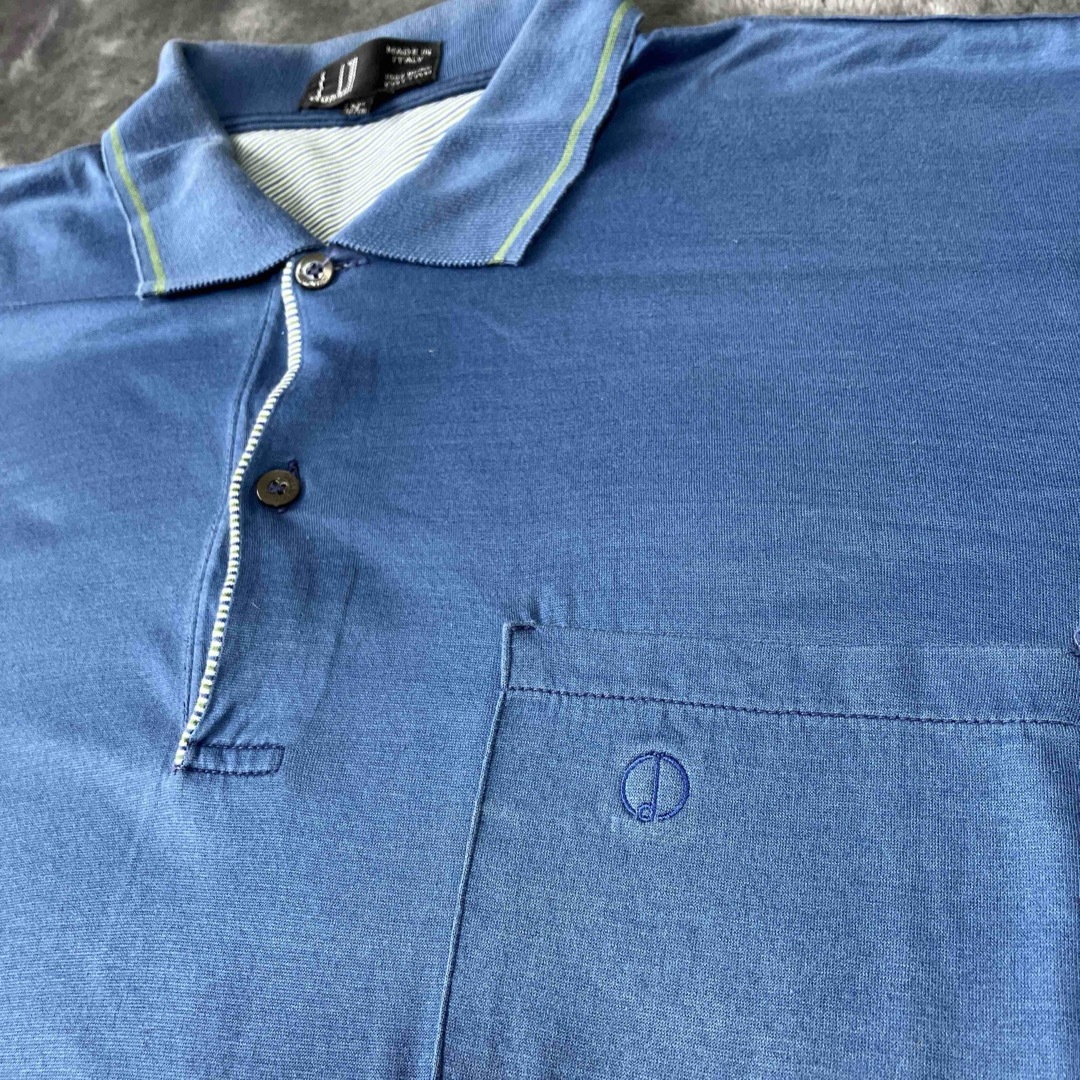 Dunhill(ダンヒル)の【希少】 ダンヒル ビック ポロシャツ イタリア製 メンズのトップス(ポロシャツ)の商品写真