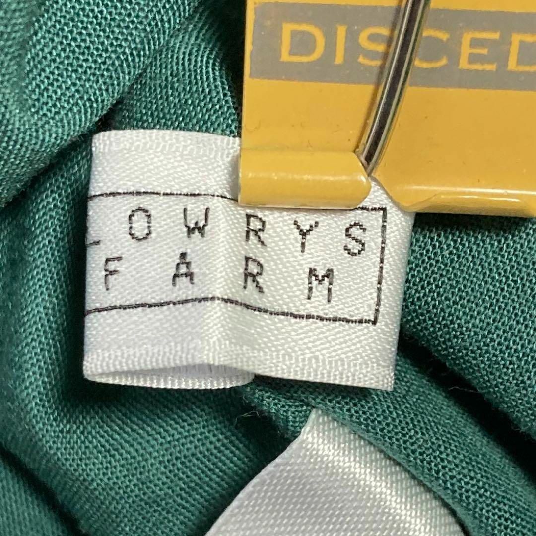 LOWRYS FARM(ローリーズファーム)の🌟LOWRYS FARM【F】ロングスカート グリーン 綿混 レディースのスカート(ロングスカート)の商品写真