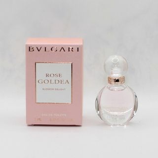 ブルガリ(BVLGARI)の未使用 ブルガリ ローズゴルデア ブロッサムディライト EDT 5ml ミニ香水(香水(女性用))