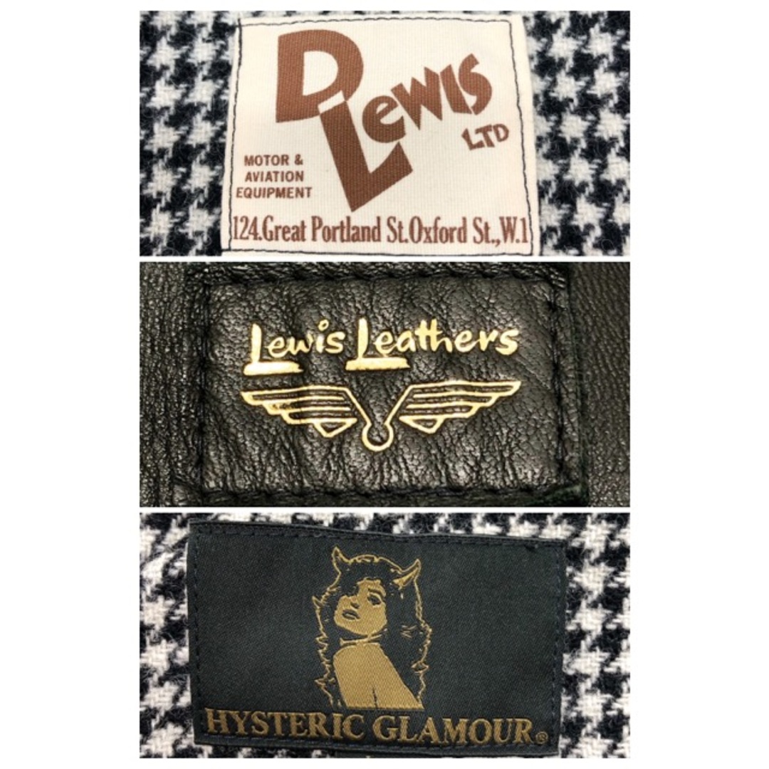 HYSTERIC GLAMOUR(ヒステリックグラマー)のHYSTERIC GLAMOUR（ヒステリックグラマー）02211LB02 Lewis Leathers ルイスレザー別注　COUNTRYMAN JACKET　レザージャケット【64576-007】 メンズのジャケット/アウター(レザージャケット)の商品写真