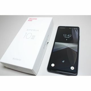 エクスペリア(Xperia)の【SIMロック解除済】Xperia 10 III/128GB/SO-52B ⑤(スマートフォン本体)