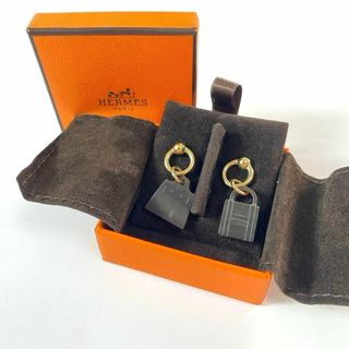 エルメス(Hermes)のエルメス HERMES バッファローンホーン ケリー カデナ ピアス(ピアス)