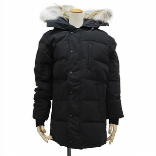 カナダグース(CANADA GOOSE)のカナダグース カーソンパーカ ダウンジャケット 3805MA ブラック サイズS メンズ ミドル丈 アジアンサイズ ファー付きダウンコート CARSON PARKA FUSION FIT CANADA GOOSE【未使用品】(ダウンジャケット)