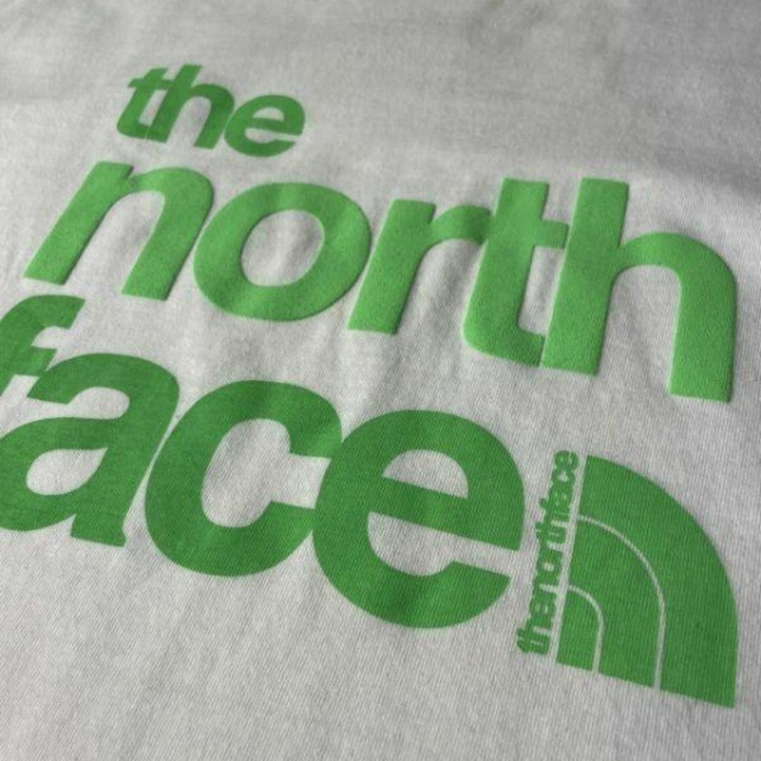 THE NORTH FACE(ザノースフェイス)のノースフェイス 半袖 Tシャツ US限定 男女兼用 (L)白 緑 180902 メンズのトップス(Tシャツ/カットソー(半袖/袖なし))の商品写真