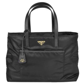 プラダ(PRADA)のプラダ PRADA プラダ Re-Edition 1978 ラージ トートバッグ トートバッグ  1BG527 ブラック ロゴ【中古】(トートバッグ)