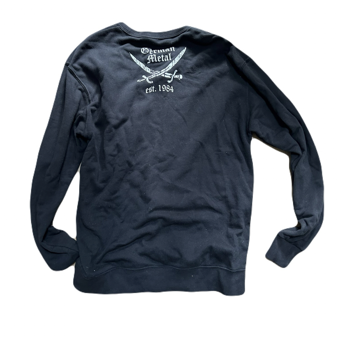 ハロウィン　HELLOWEEN  スウェット　ロングTシャツ　XL   　メタル メンズのトップス(Tシャツ/カットソー(七分/長袖))の商品写真
