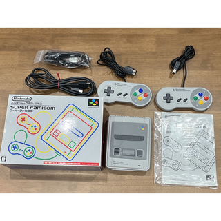 ニンテンドウ(任天堂)の動作確認済　Nintendo ゲーム機 クラシックミニ スーパーファミコン(家庭用ゲーム機本体)