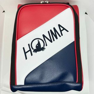 ホンマゴルフ(本間ゴルフ)の新品　本間ゴルフ HONMA トーナメント プロモデル シューズケース　赤(バッグ)