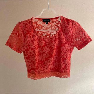 トップショップ(TOPSHOP)のTOPSHOP クロップド丈　半袖　トップス(Tシャツ(半袖/袖なし))