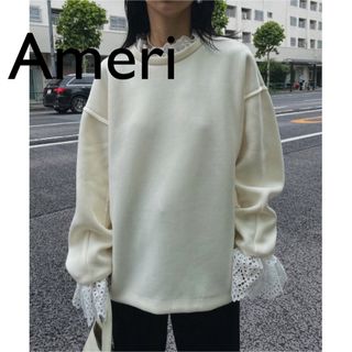 Ameri VINTAGE - アメリ  レース付き トレーナー