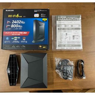 ELECOM - エレコム WiFiルーター 無線LAN 親機 WiFi6 2402+800Mbp