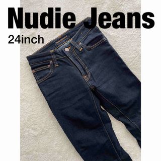 Nudie Jeans - 【Nudie Jeans】 skinny Lin Dry Deep Orange