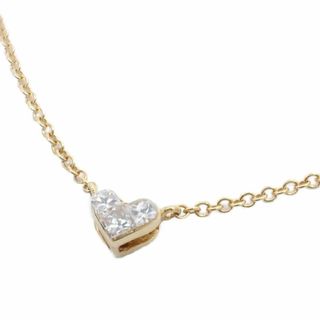 スタージュエリー(STAR JEWELRY)のSTAR JEWELRY スタージュエリー ハート ネックレス K18/ダイヤモンド0.05ct(ネックレス)