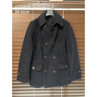 RRL - 【極上】RRL 13スター キャンバス ピーコート 10ボタン レザー RRL - 【極上】RRL 13スター キャンバス ピーコート 10ボタン レザー