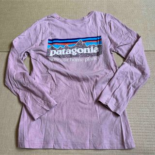 パタゴニア(patagonia)のパタゴニア 長袖Tシャツ ピンク S(Tシャツ/カットソー)