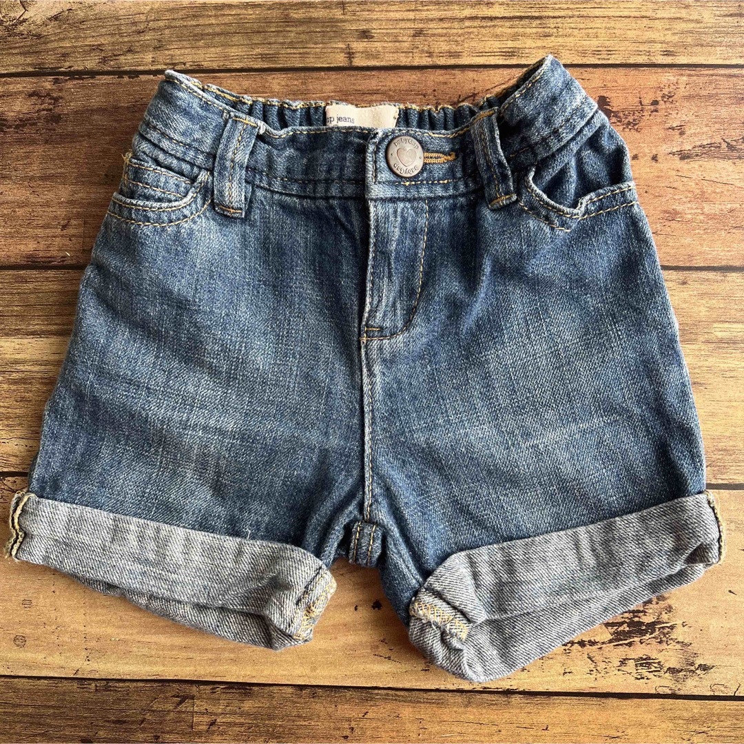 babyGAP(ベビーギャップ)のbaby Gap  ショートパンツ　デニム　80  キッズ/ベビー/マタニティのベビー服(~85cm)(パンツ)の商品写真