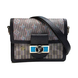 ルイヴィトン(LOUIS VUITTON)の　ルイ・ヴィトン LOUIS VUITTON ドーフィーヌMINI M55454 ネイビー/マルチカラー カーフレザー レディース ショルダーバッグ(ショルダーバッグ)