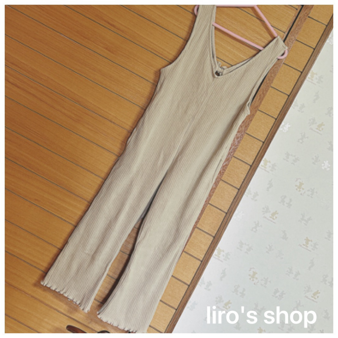 BREEZE(ブリーズ)のBREEZE♡ リブオールインワン キッズ/ベビー/マタニティのキッズ服女の子用(90cm~)(パンツ/スパッツ)の商品写真