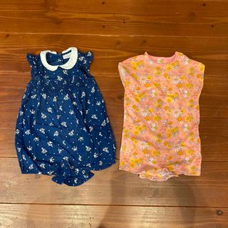 NEXT - 美品☆ネクスト NEXT BABY ロンパース　ベビー服　2着セット　赤ちゃん