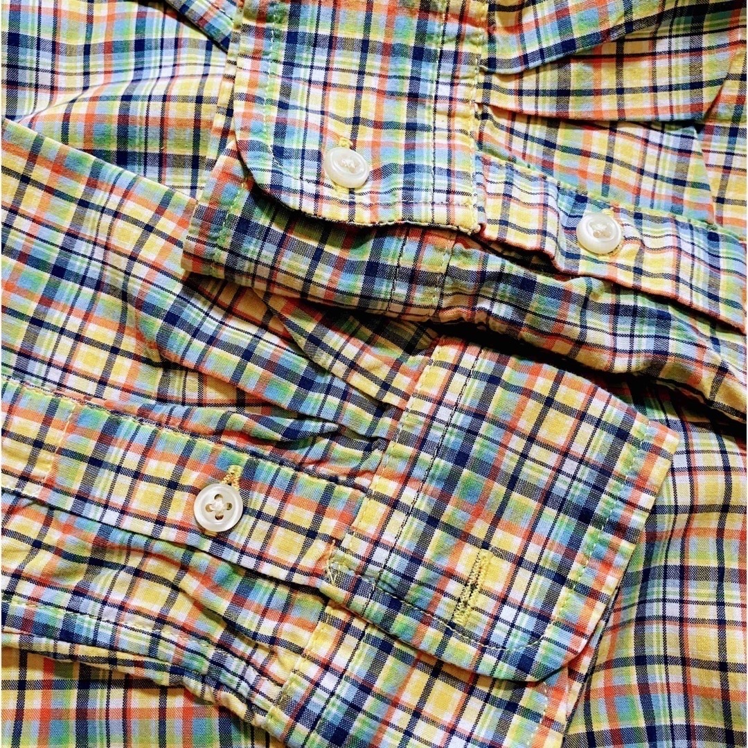 Ralph Lauren(ラルフローレン)のラルフローレン　ボタンダウン長袖シャツ　4歳 キッズ/ベビー/マタニティのキッズ服男の子用(90cm~)(Tシャツ/カットソー)の商品写真