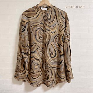 ローズバッド(ROSE BUD)の【ROSEBUD購入】CREOLME スタンダード　カラー　シャツ　新品(シャツ/ブラウス(長袖/七分))