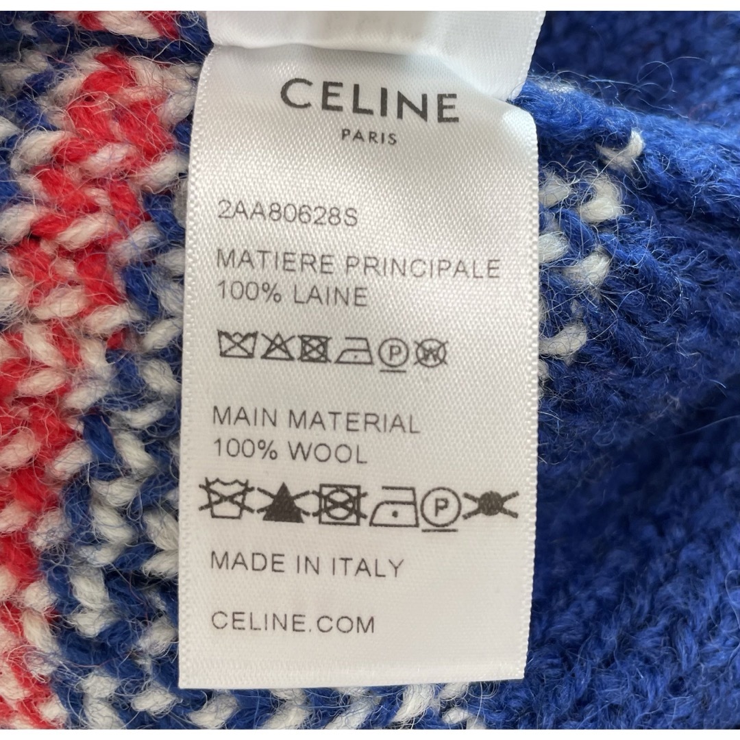 celine(セリーヌ)の22AW Celine オーバーサイズ ノルディックボクシーニット セーター 雪 メンズのトップス(ニット/セーター)の商品写真