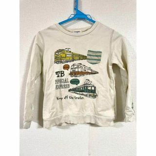 ティンカーベル(TINKERBELL)の4/20値上 ティンカーベル 電車 トレーナー 130 ロンT 長袖 難あり(Tシャツ/カットソー)