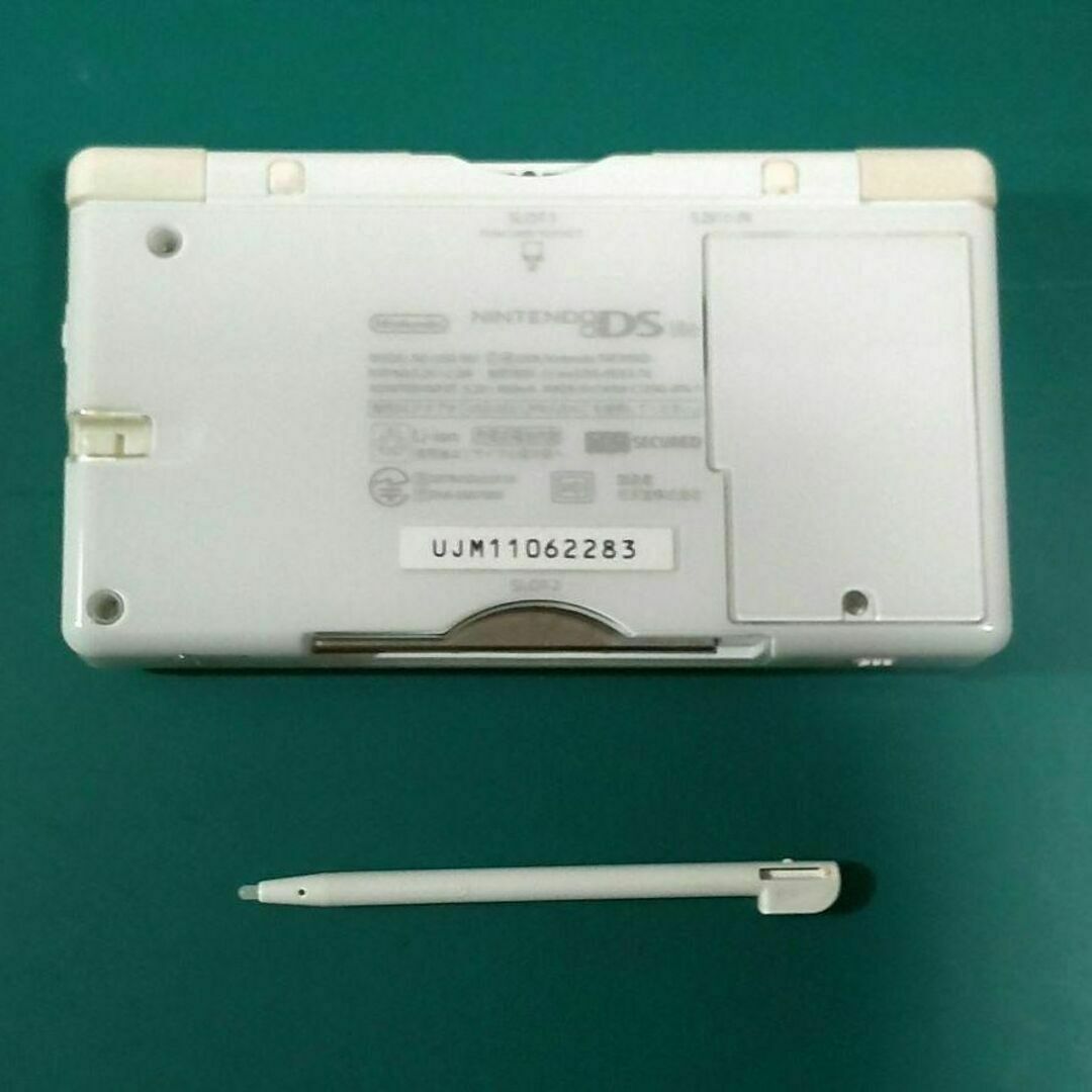 【中古・良品】ニンテンドーDS Lite Crystal White本体のみ④