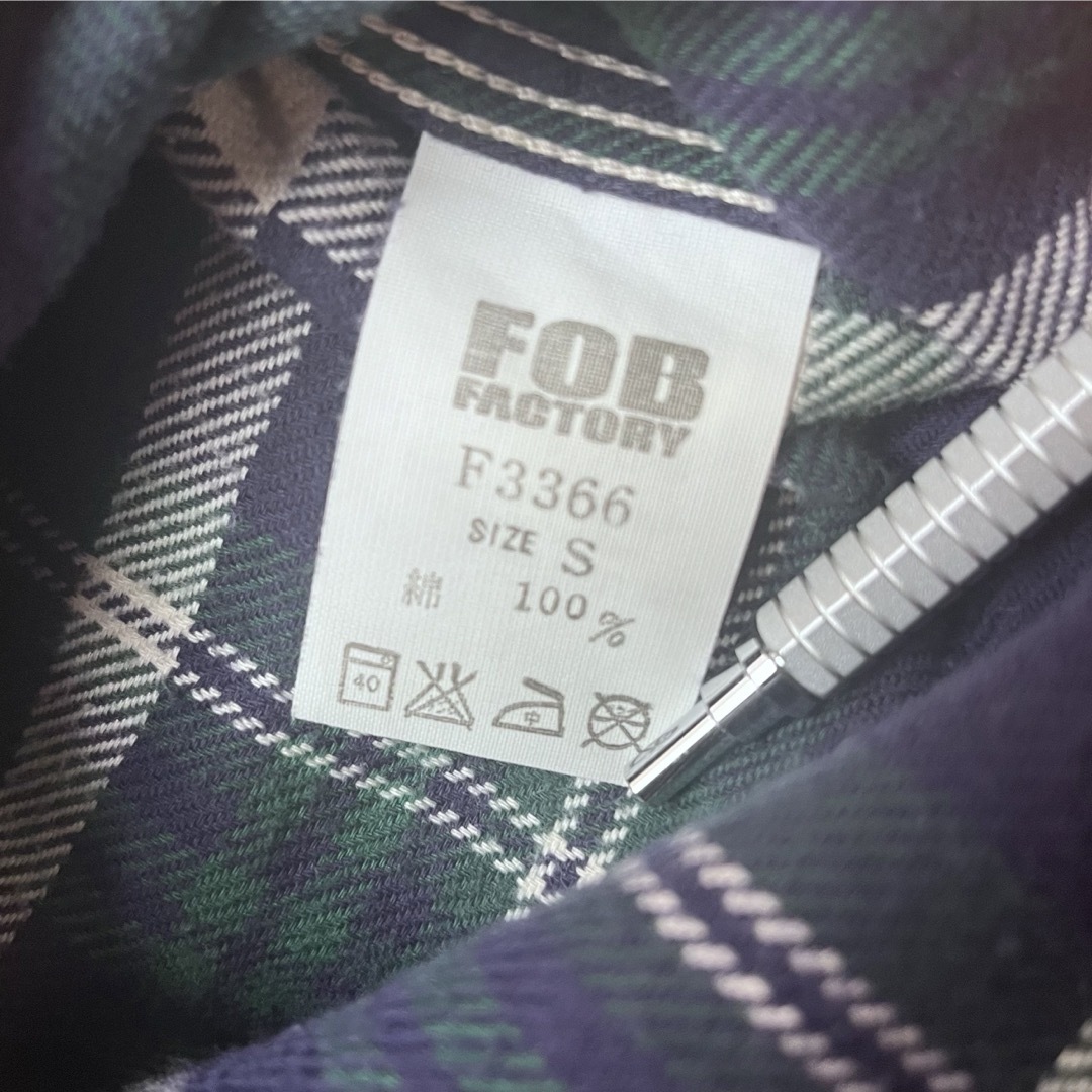 FOB FACTORY(エフオービーファクトリー)のFOB FACTORY ネルシャツ F3366 メンズのトップス(シャツ)の商品写真