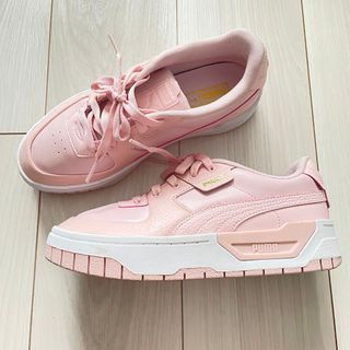 プーマ(PUMA)のプーマ PUMA CALI ドリーム レザー ピンク 24.5cm(スニーカー)