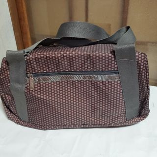 レスポートサック(LeSportsac)の新品に近い美品LeSportsacト-トバック、茶水玉柄(トートバッグ)