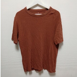 ジーユー(GU)のコットンクルーネックT(半袖)Mサイズ(Tシャツ/カットソー(半袖/袖なし))