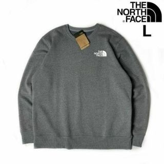 ザノースフェイス(THE NORTH FACE)のノースフェイス トレーナー スウェット 裏起毛 US(L)グレー 181130(パーカー)