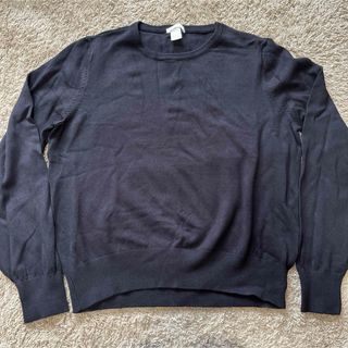 エイチアンドエイチ(H&H)の【未着用、美品】H&M セーター ニット【L】黒(ニット/セーター)