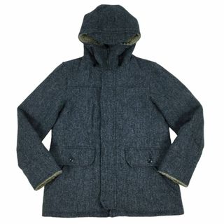 ハリスツイード(Harris Tweed)のHarris Tweed ハリスツイード 裏ボア ZIPフィールドパーカー 38(ブルゾン)