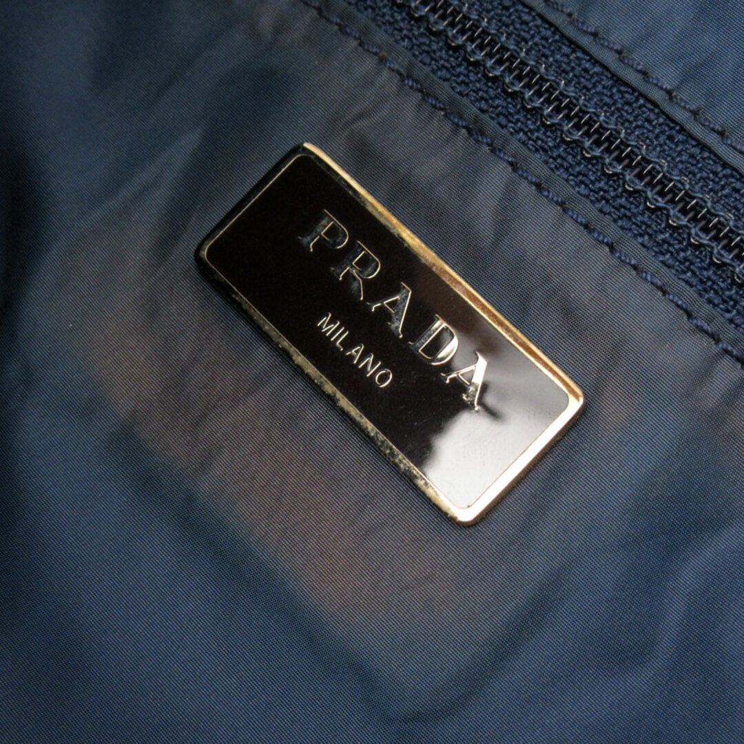 PRADA(プラダ)のプラダ PRADA ハンドバッグ トートバッグ ナイロン/レザー ブラウン/マルチカラー レディース 送料無料【中古】 w0128g レディースのバッグ(ハンドバッグ)の商品写真