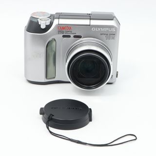 オリンパス(OLYMPUS)の【難品】OLYMPUS CAMEDIA　デジタルカメラ C-730 シルバー(デジタル一眼)