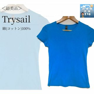 Trysail Tシャツ ヘビーウェイト コットン100％✓1155(Tシャツ(長袖/七分))