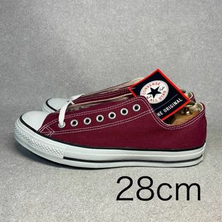 コンバース(CONVERSE)の未使用 CONVERSE オールスター OX マルーン 28cm ★ALL(スニーカー)