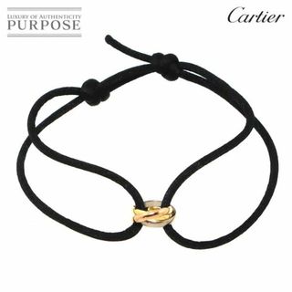 カルティエ(Cartier)のカルティエ Cartier トリニティ ブレスレット K18 YG WG PG 750 スリーカラー VLP 90224432(ブレスレット/バングル)