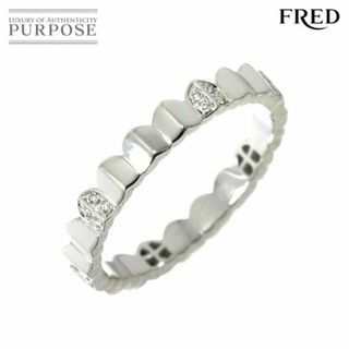 フレッド FRED ユニドール #54 リング ダイヤ K18 WG ホワイトゴールド 750 指輪 VLP 90226615