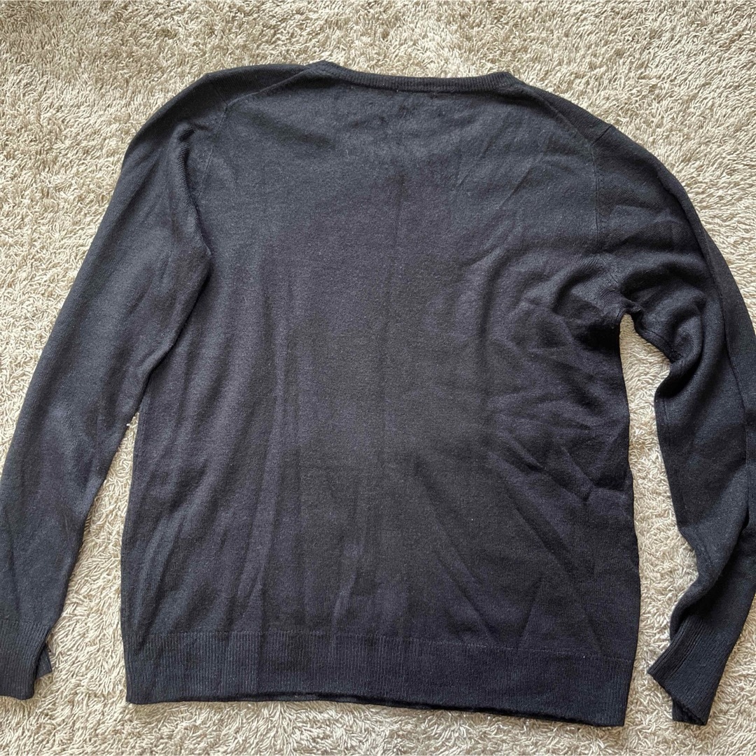 GU(ジーユー)のGU ニット　セーター　【L】黒 レディースのトップス(ニット/セーター)の商品写真