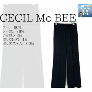 CECIL McBEE レディース カジュアルパンツ ウール レーヨン✓1145