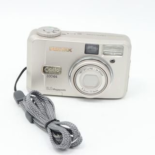 ペンタックス(PENTAX)の【難品】PENTAX デジタルカメラ OPtio 330GS ゴールド(デジタル一眼)