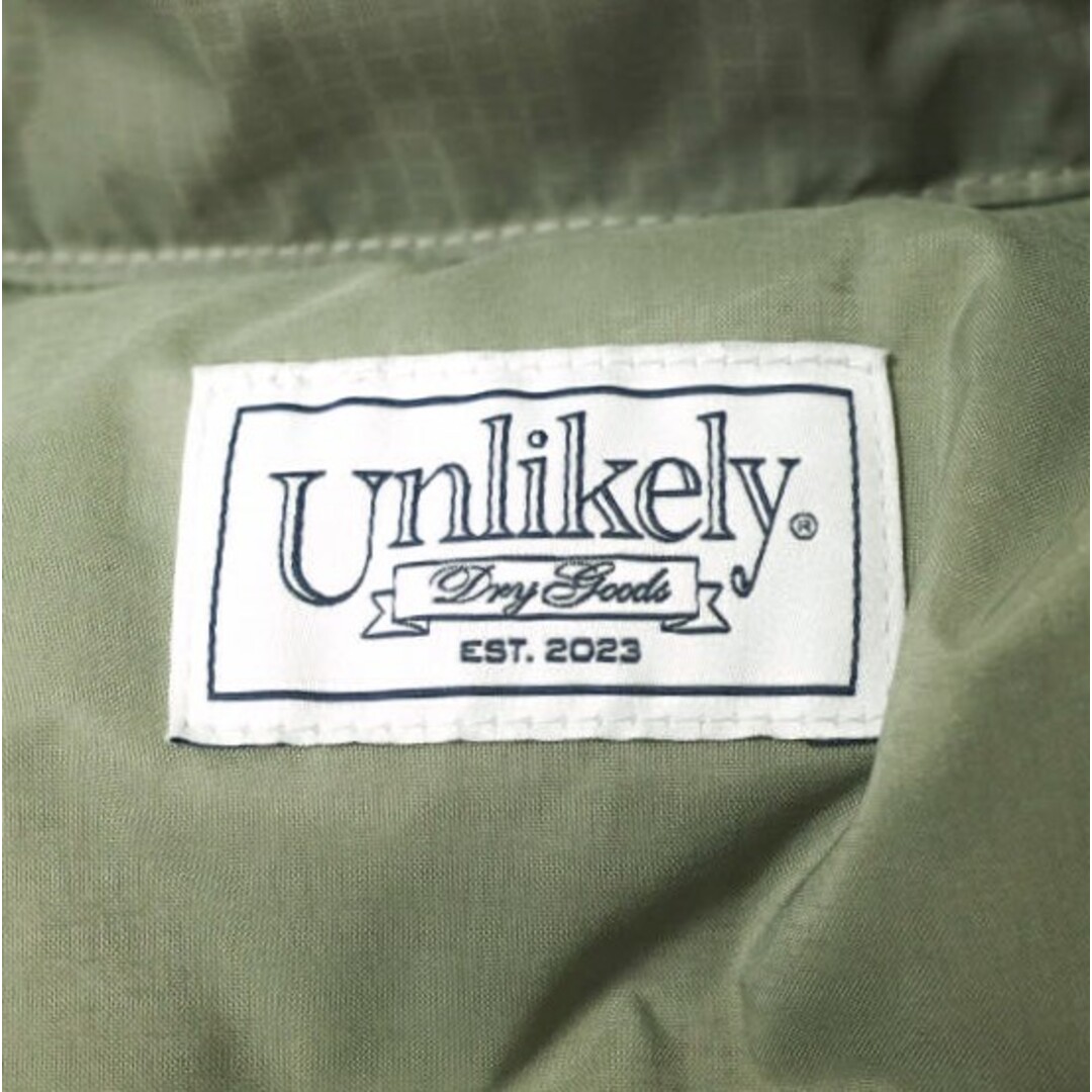 Unlikely アンライクリー 23AW Simple Down Vest シンプルダウンベスト U23F-06-0001 M BEIGE EPIC リップストップナイロン アウター【中古】【Unlikely】 メンズのジャケット/アウター(ダウンベスト)の商品写真